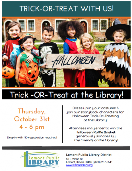 Image for event: Halloween Trick-Or-Treating
