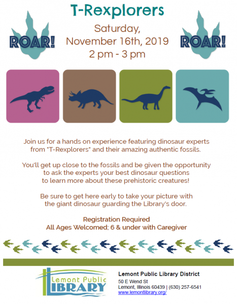 Image for event: T-Rexplorers 