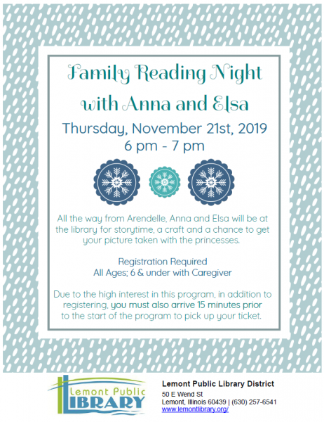 Image for event: Family Reading Night