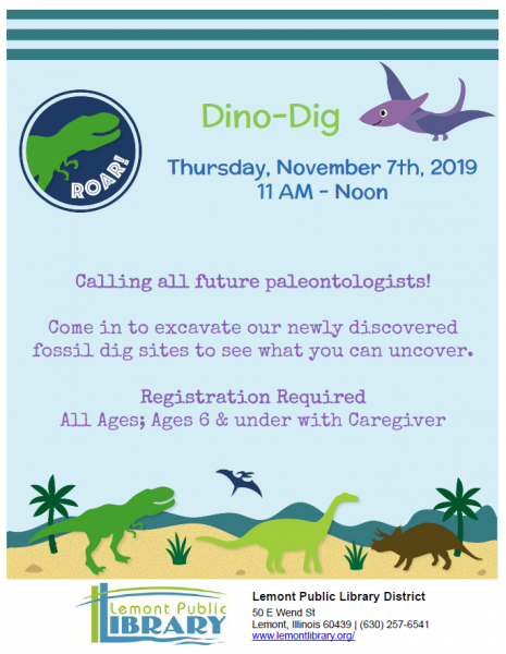 Image for event: Dino-Dig