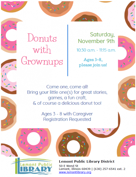 Image for event: Donuts with Grownups