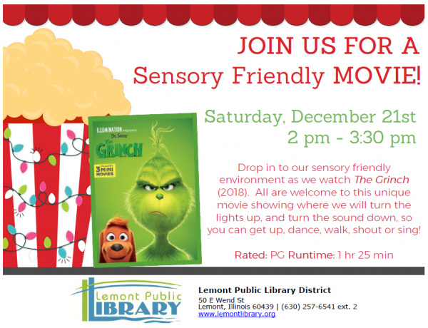 Image for event: Sensory Friendly Movie Viewing:
