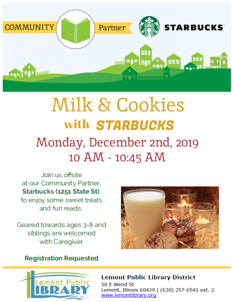 Image for event: Milk and Cookies Storytime
