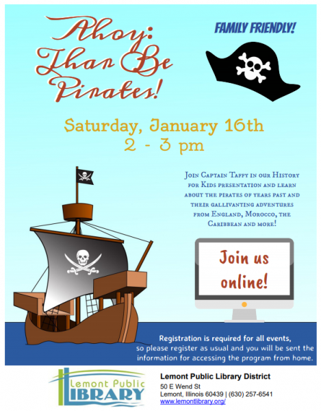Image for event: Ahoy: Thar Be Pirates!