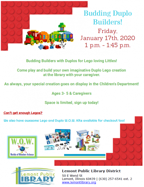 Image for event: Budding Duplo Builders