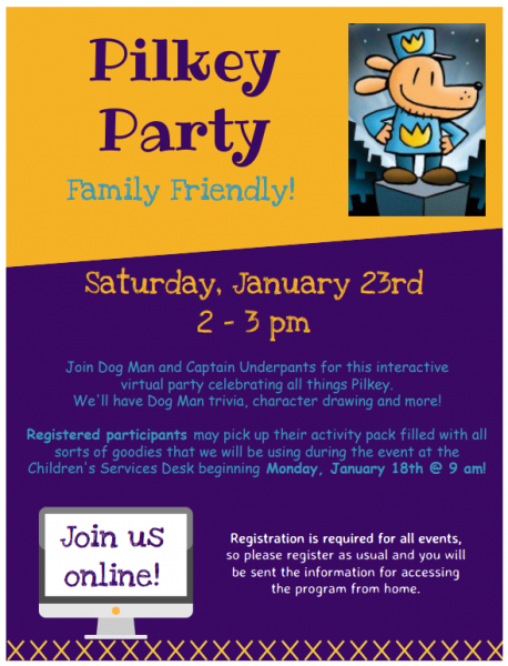 Image for event: Pilkey Party 