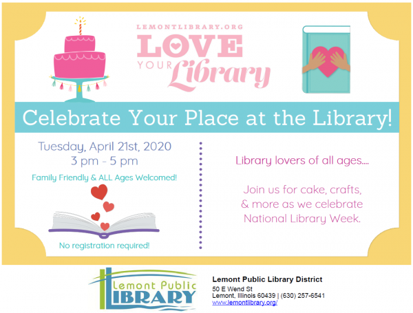Image for event: Celebrate Your Place at the Library