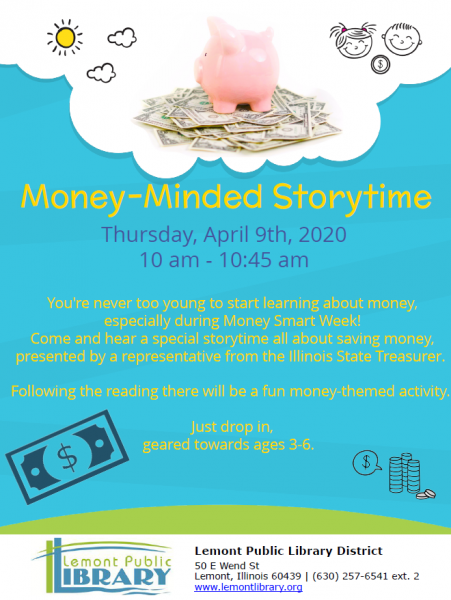 Image for event: Money-Minded Storytime