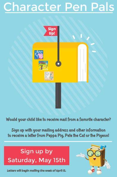 Image for event: Character Pen Pals