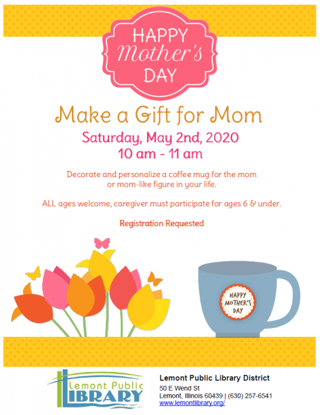 Image for event: Make a Gift for Mom