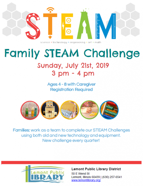 Image for event: Family STEAM Challenge