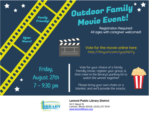 Image for event: Outdoor Movie