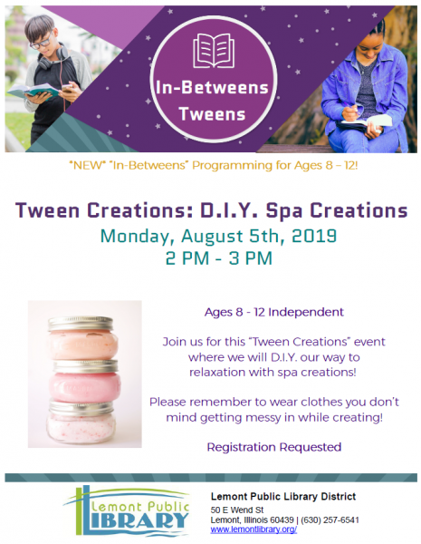 Image for event: Tween Creations: