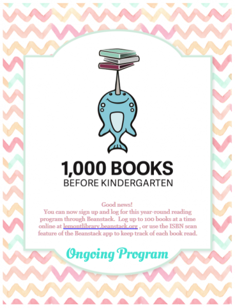 Image for event: 1,000 Book Before Kindergarten