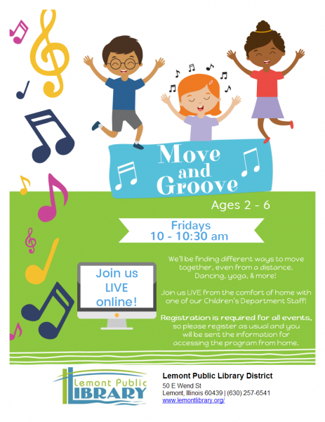 Image for event: Move and Groove (Ages 2-6)
