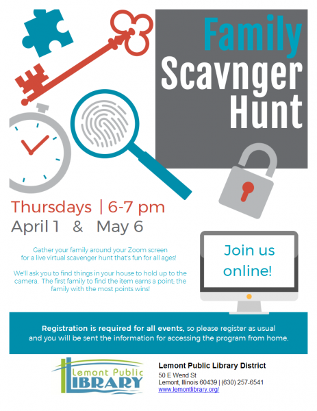 Image for event: Family Scavenger Hunt (all ages)