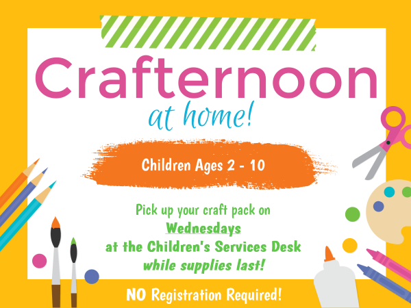 Image for event: Crafternoon (Ages 2 - 10)