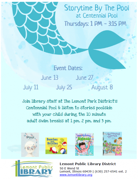 Image for event: Storytime by the Pool